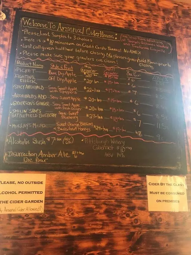 Arsenal Cider House & Wine Cellar