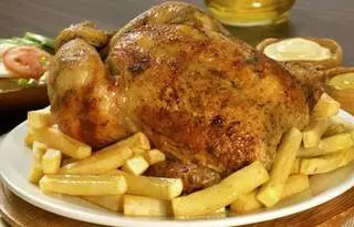 AJ’s Burger & Peruvian Rotisserie Chicken