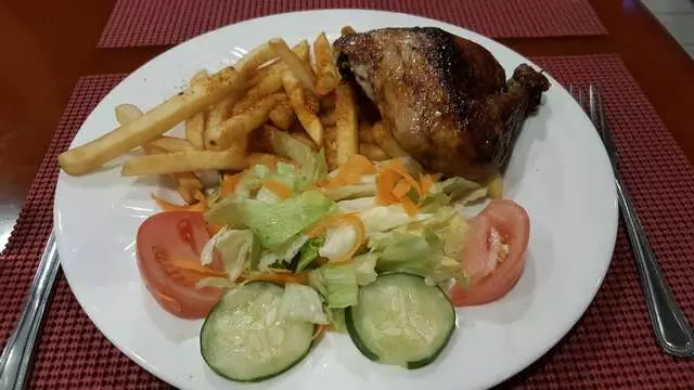 AJ’s Burger & Peruvian Rotisserie Chicken