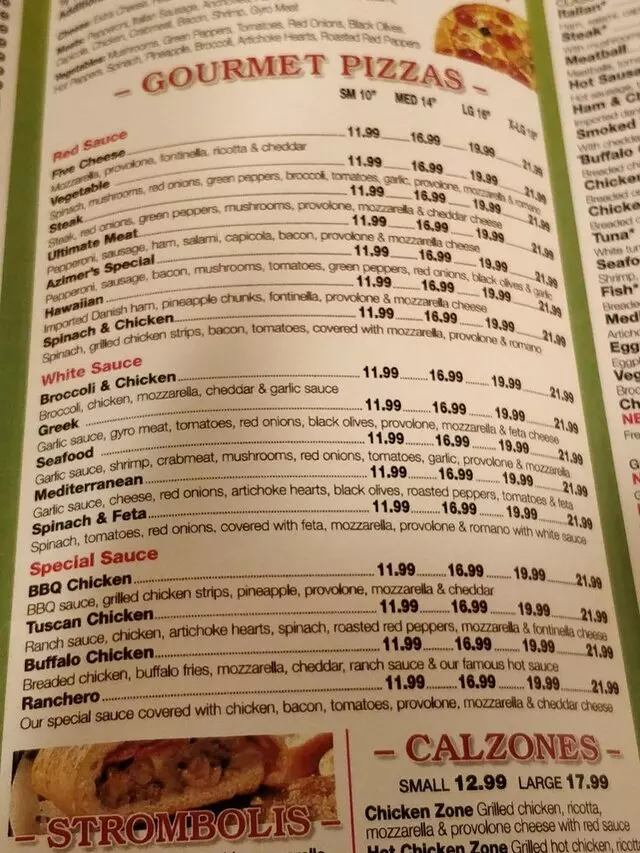 Azimers Pizza Place