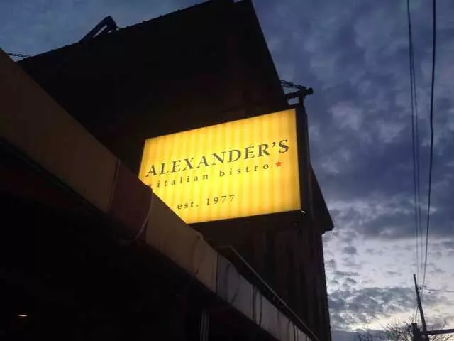 Alexander’s Italian Bistro