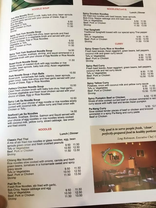 Asiatique Thai Bistro