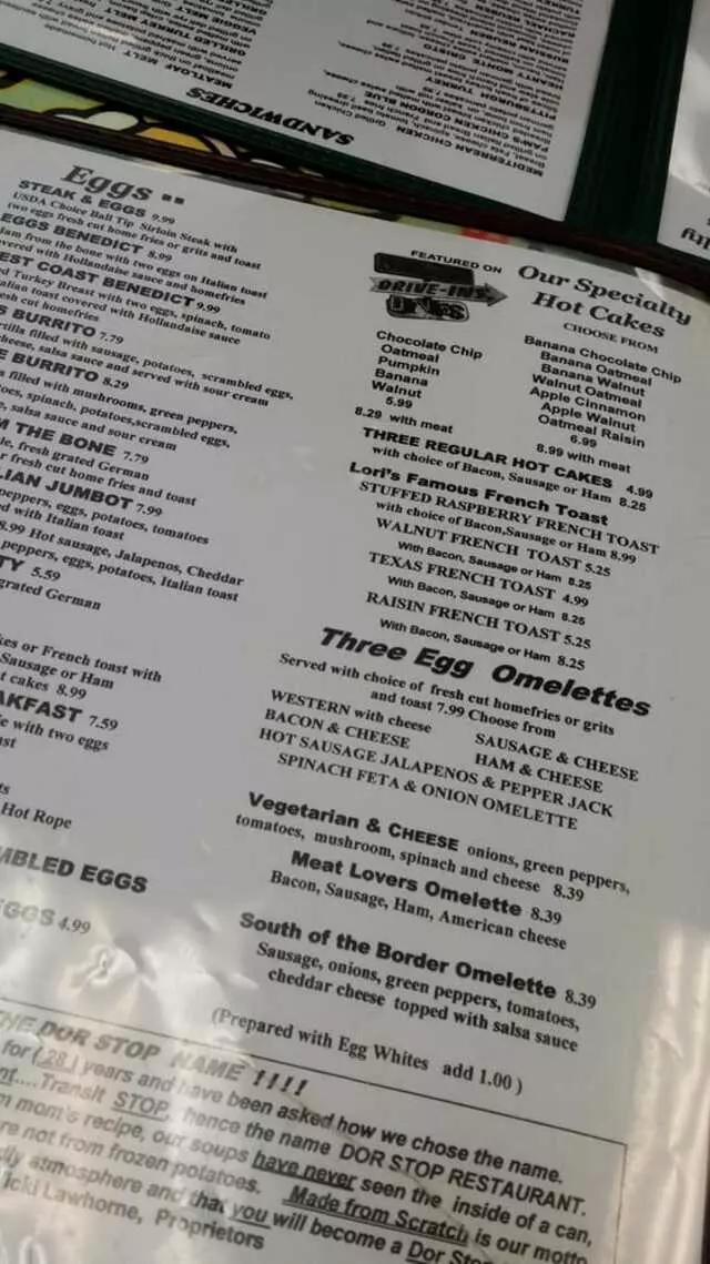 The Dor-Stop Restaurant