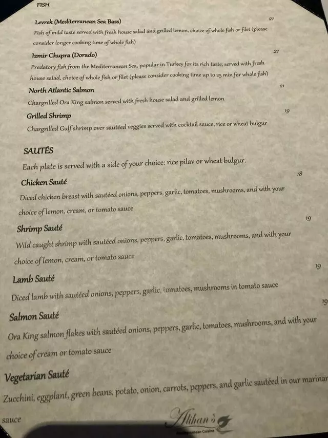 Alihan’s Mediterranean Cuisine