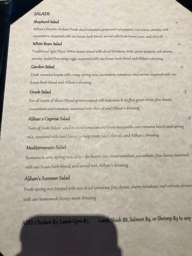 Alihan’s Mediterranean Cuisine