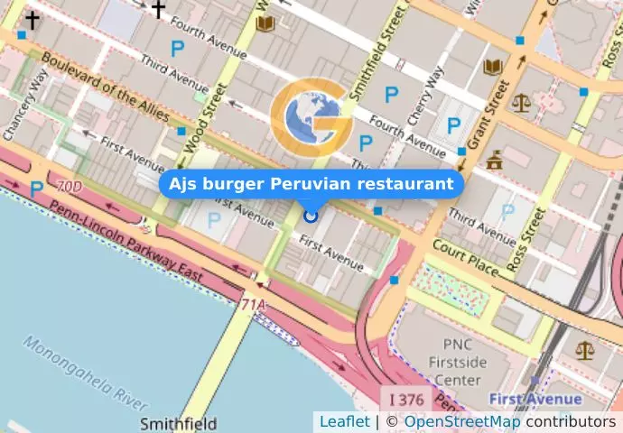 Ajs burger Peruvian restaurant