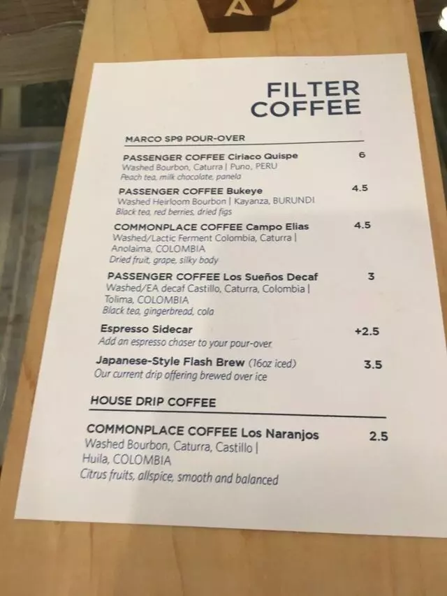 Arriviste Coffee Bar