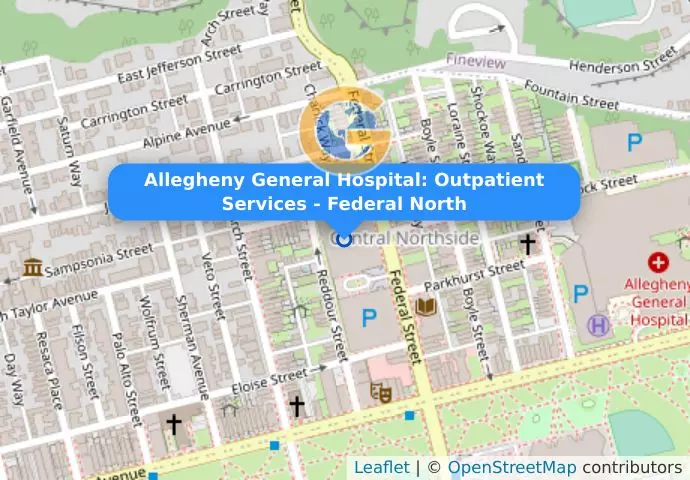 Allegheny General Hospital: Outpatient Services - Federal North