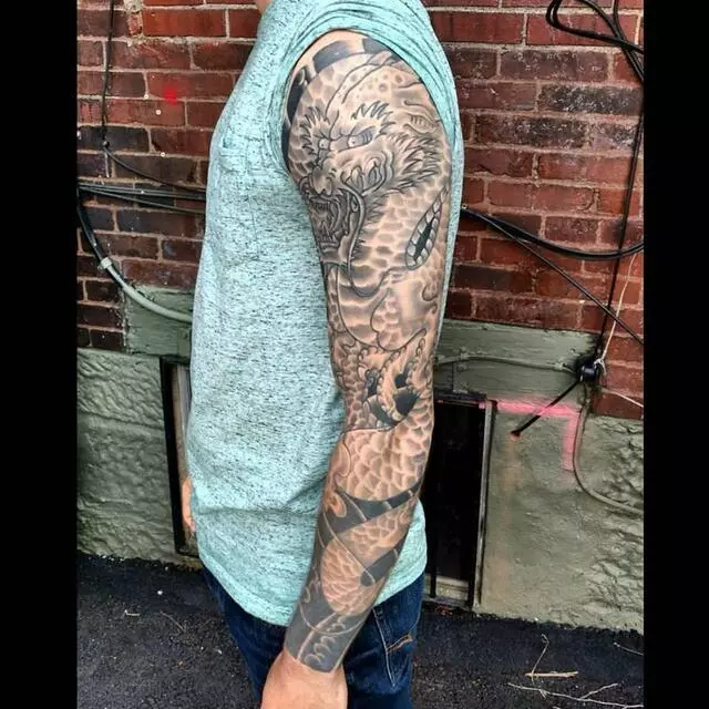 Atlas & Anchor Tattoo