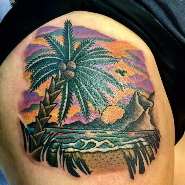 Atlas & Anchor Tattoo