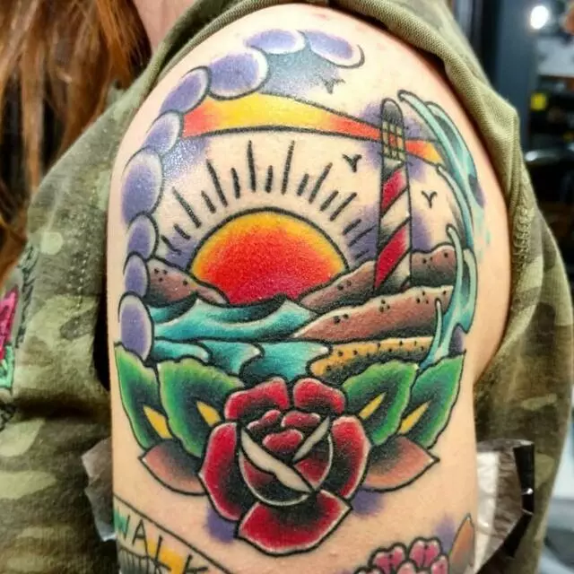 Atlas & Anchor Tattoo