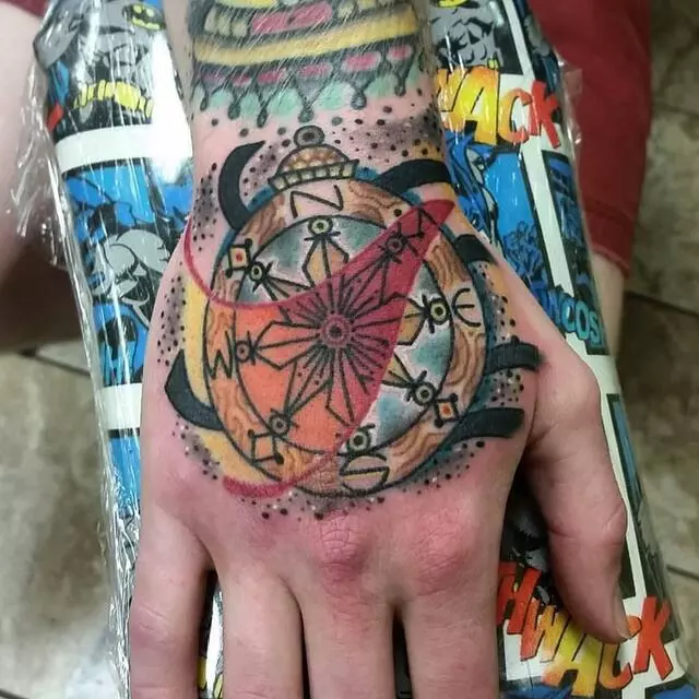 Atlas & Anchor Tattoo