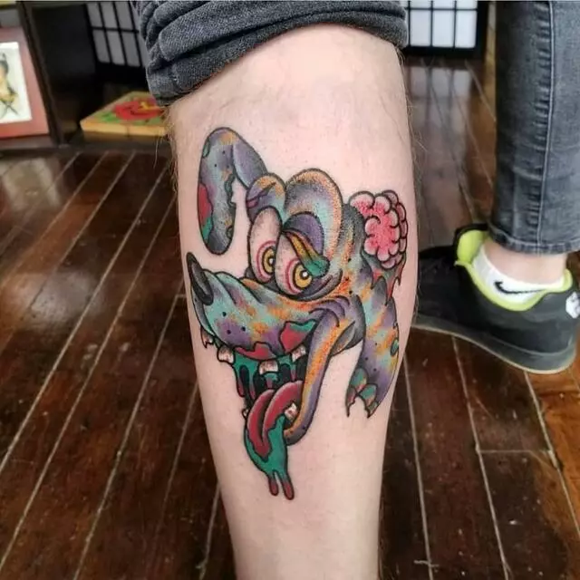 Atlas & Anchor Tattoo
