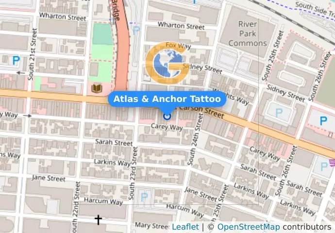 Atlas & Anchor Tattoo