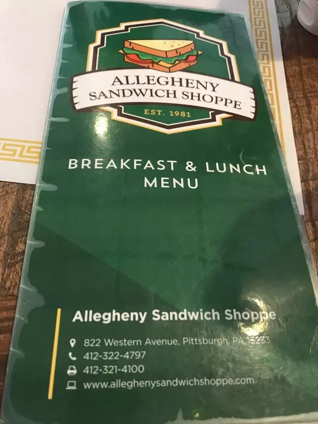 Allegheny Sandwich Shoppe