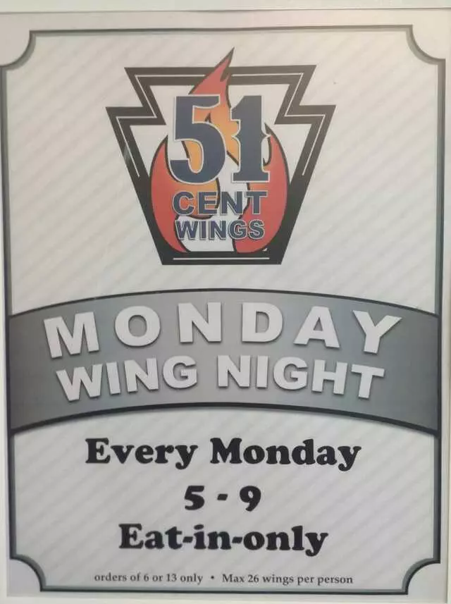 51 Wings and Things
