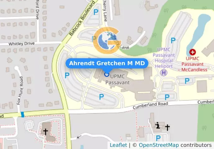 Ahrendt Gretchen M MD
