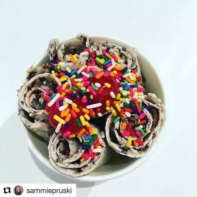 15° Fahrenheit Rolled Ice Cream