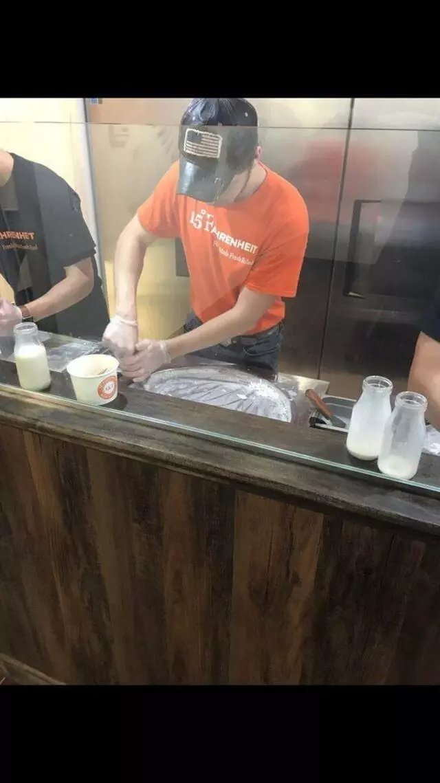 15° Fahrenheit Rolled Ice Cream