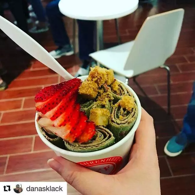 15° Fahrenheit Rolled Ice Cream