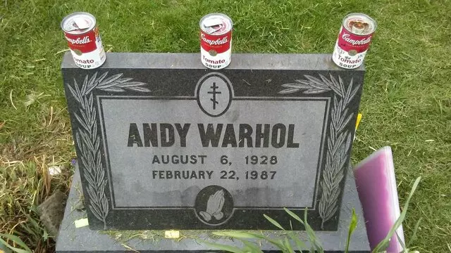 Andy Warhol’s Grave