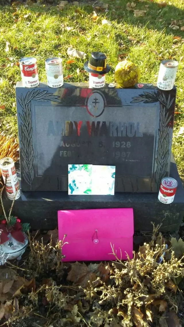 Andy Warhol’s Grave