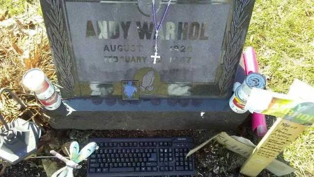 Andy Warhol’s Grave