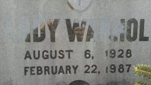 Andy Warhol’s Grave