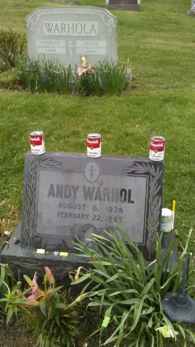 Andy Warhol’s Grave