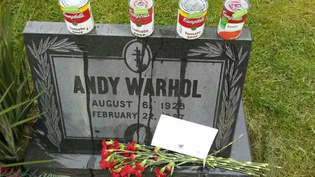Andy Warhol’s Grave