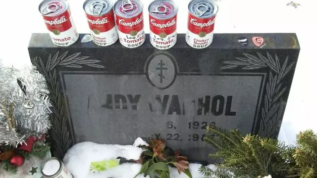 Andy Warhol’s Grave