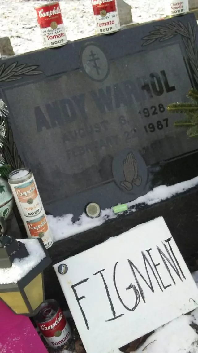 Andy Warhol’s Grave