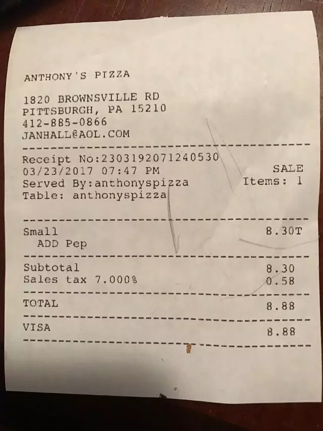 Anthony’s Pizza