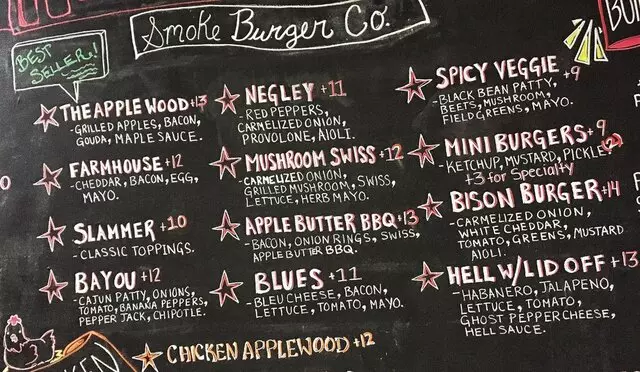 Applewood Smoke Burger