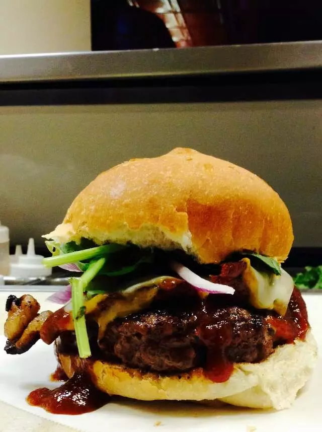 Applewood Smoke Burger