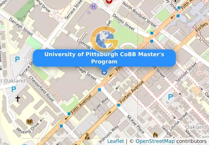 University of Pittsburgh CoBB Master&apos;s Program