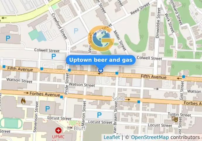 Uptown beer and gas