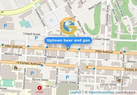Uptown beer and gas